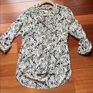 DVF blouse size 4